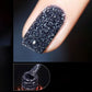 Hög densitet glitter nagelgelé