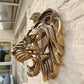 🦁Rare Find-Large Lion Head Wall Mounted Art Sculpture🎁