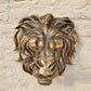 🦁Rare Find-Large Lion Head Wall Mounted Art Sculpture🎁