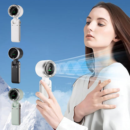 ☀️Sommar Ourdoor väsentlig 49% rabatt - Bärbar handhållen turbofläkt