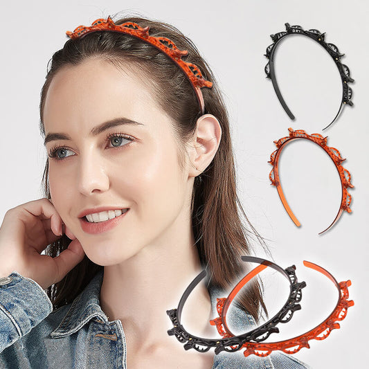 Köp 1 Få 1 gratis Flätad Hårband Clips
