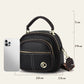 🔥het försäljning🔥Klassisk crossbody-väska i läder med flera fack och funktioner