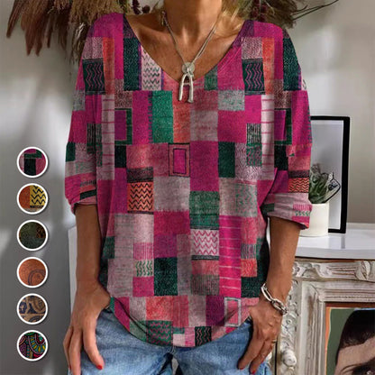 Women’s Vintage Patchwork Shirt