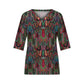 Women’s Vintage Patchwork Shirt