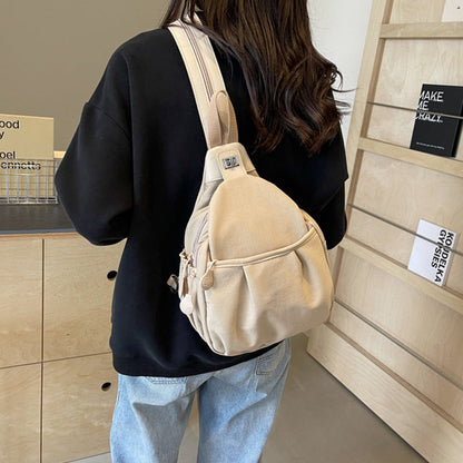 2025🔥🎁Mångsidig Stilren Stor Kapacitet Crossbody Sling Ryggsäck