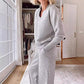Set med casual mode för kvinnor (topp + byxor)