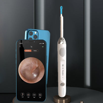 Öronvaxborttagningsverktyg med kamera och ljus