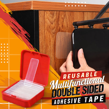 60 delar återanvändbar vattentät dubbelhäftande tejp