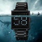 ⌚Qlocktwo W35 Fine Steel Unisex Watch