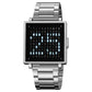 ⌚Qlocktwo W35 Fine Steel Unisex Watch
