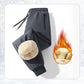 🔥🎁Cozy Waterproof & Windproof Plush-Lined byxor för män