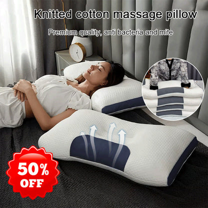 💤 50 % RABATT! Vakna mer utvilad – ergonomisk sömnkudde som ger bekvämt stöd hela natten