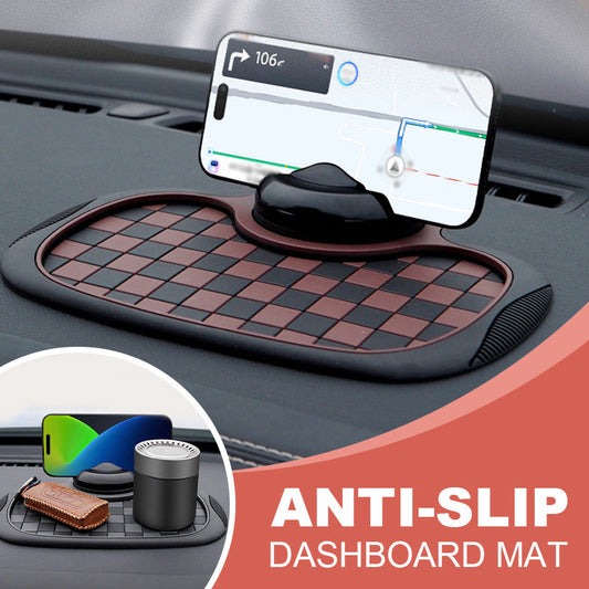 Multifunctional Auto Phone Holder Anti-Slip Dashboard Mat