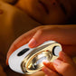 💅 50% RABATT! ✨ 2-I-1 NAGELSET - Elektrisk Nagelklippare & Polerare, Laddbar och Vattentålig för Hemmabruk 🛁📦