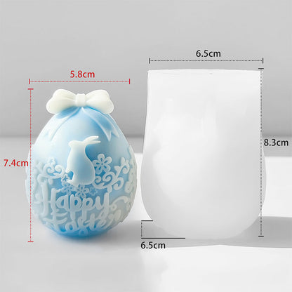Kreativ Äggljus Silikonform