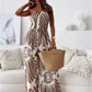 Ärmlös jumpsuit med vida ben och off shoulder
