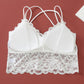 Set med bralette i spets och trosor för kvinnor