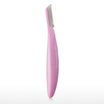 Manuell precis ögonbrynstrimmer med inbyggt ljus