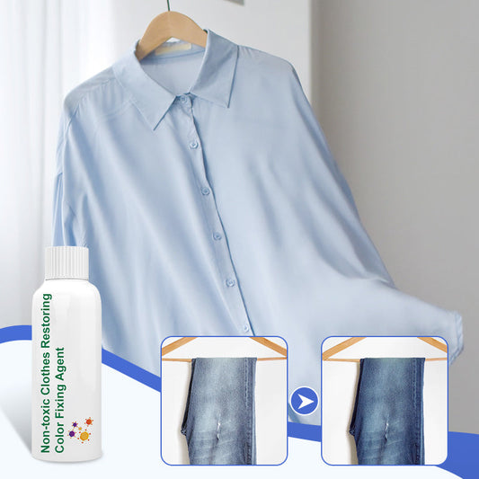 Icke-giftigt färgbevarande medel för kläder