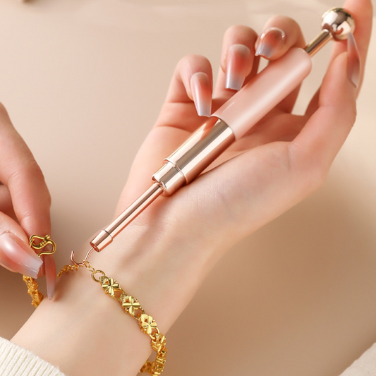 Bekväma bärhjälpmedel för smycken med dubbla huvude