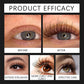 Naturlig långvarig vatten- och svettbeständig brun mascara