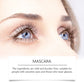 Naturlig långvarig vatten- och svettbeständig brun mascara