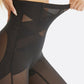Mesh High Waist Tummy Control Boyshorts för kvinnor