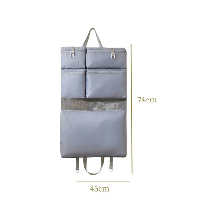 Hopfällbar Hängande Rese Förvaringsväska med Fack