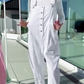 Söt casual enfärgad jumpsuit med justerbara band för kvinnor