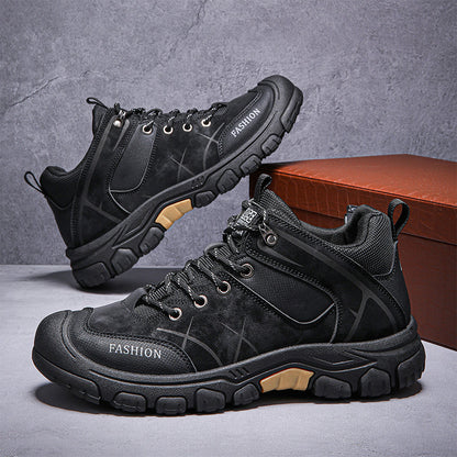 Vattentäta ortopediska vandringsskor för män