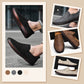 Slippers i PU-läder för män Casual Loafers