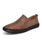 Slippers i PU-läder för män Casual Loafers
