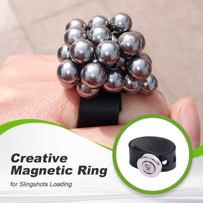 Kreativ magnetisk ring för påfyllning av slangbellor