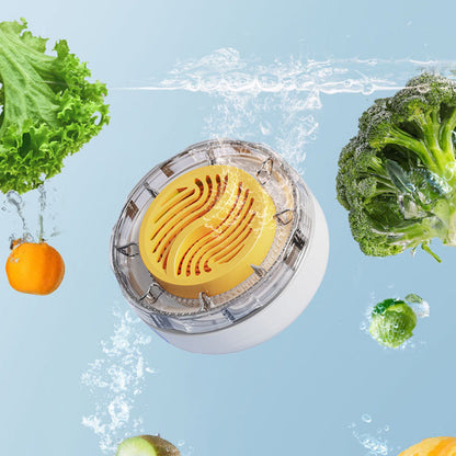 Multifunktionell trådlös portabel livsmedelstvätt & renare med vattentät design