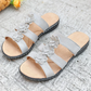 Blommiga Slip-in Sandaler för Dam
