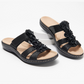 Blommiga Slip-in Sandaler för Dam