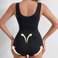 Dubbelknäppt Shaping Bodysuit för kvinnor