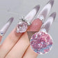Glitter Long Press On Nails
