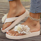 🌸Damernas Halksäkra Strand Sandaler med Blomdetaljer💖