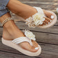 🌸Damernas Halksäkra Strand Sandaler med Blomdetaljer💖