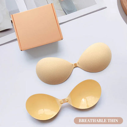Women's Breathable Invisible Push Up Sticky Bra Pads