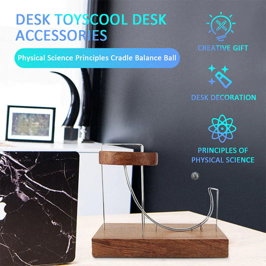 Kinetisk konst evighetsmaskin kulbana prydnadsföremål