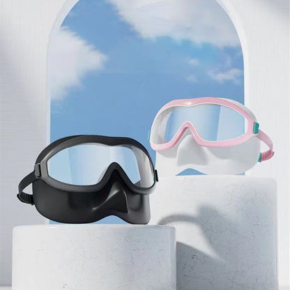 🔥Unisex HD Anti-UV Anti-Choking Vattentäta integrerade simglasögon