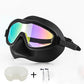 🔥Unisex HD Anti-UV Anti-Choking Vattentäta integrerade simglasögon