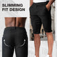 Herrarnas stretchiga snabbtorkande casual shorts