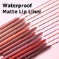 Vattentät Matt Läppkonturpenna