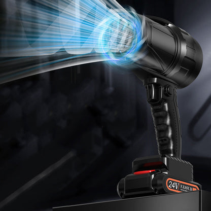 Sladdlös Lövblås med Batteri och Laddare