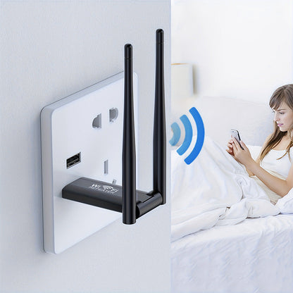📶 50 % RABATT! Förstärk WiFi-signalen där täckningen är svag – USB-driven signalbooster för hem, kontor och resa