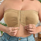 🌞Sommarförsäljning 50% OFF🔥👚Plus Size Strapless Front Buckle andningsbar bh