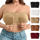 🌞Sommarförsäljning 50% OFF🔥👚Plus Size Strapless Front Buckle andningsbar bh